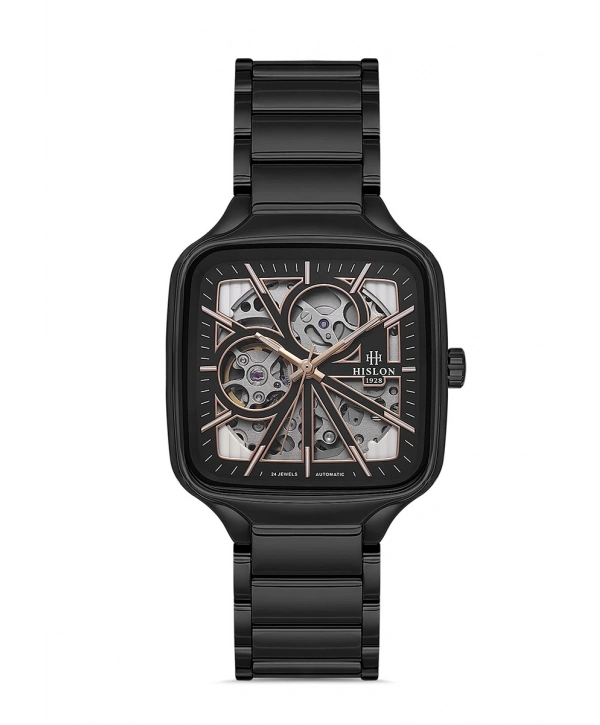 Hislon Mens Solid SD166B-04SR