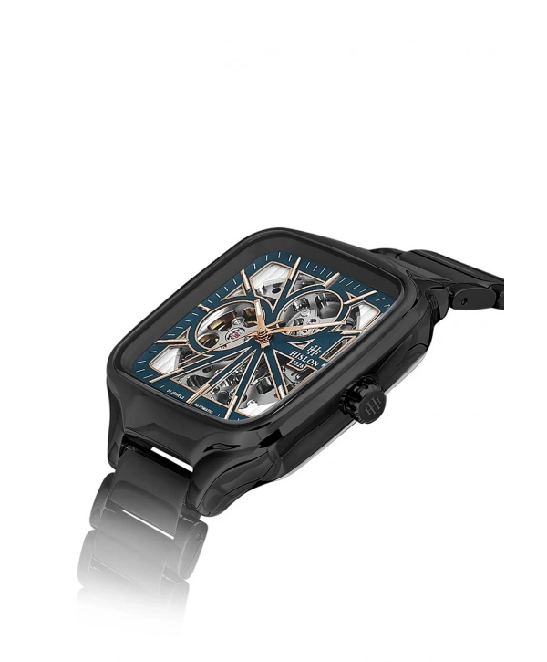 Hislon Mens Solid SD166B-11SR