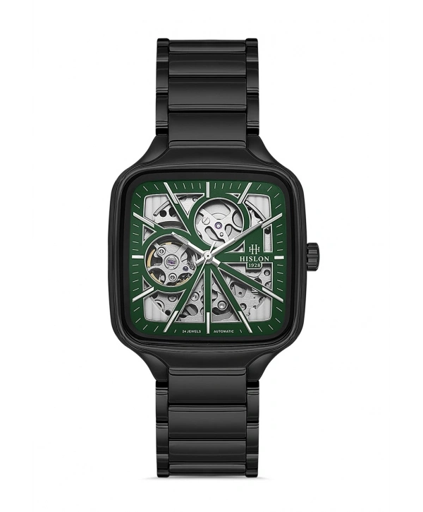 Hislon Mens Solid SD166B-15SS