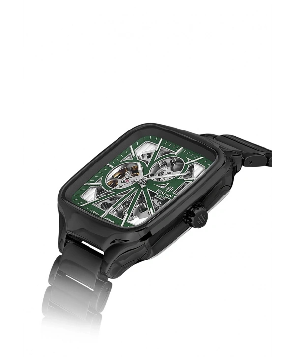 Hislon Mens Solid SD166B-15SS