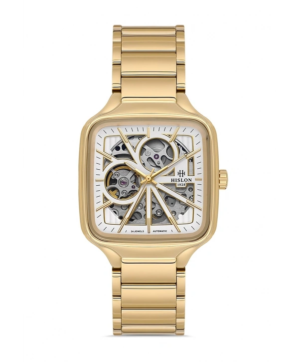 Hislon Mens Solid SD166G-02SG