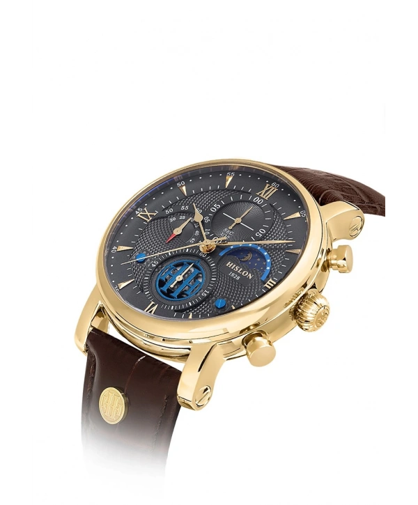Hislon Mens Timeless TM105G-05KG