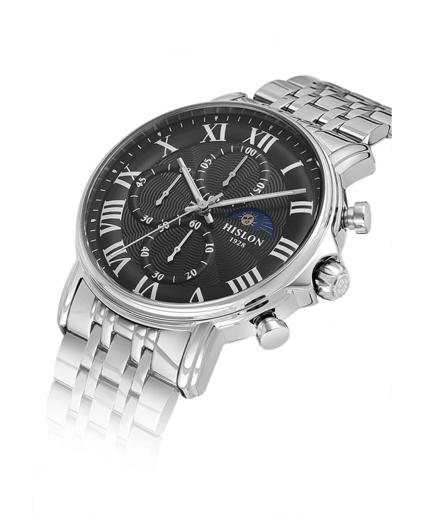Hislon Mens Timeless TM112S-04SS