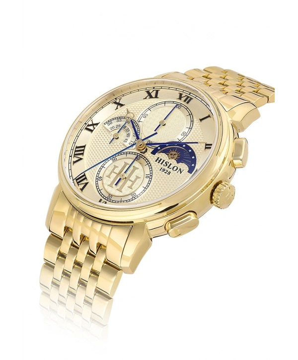 Hislon Mens Timeless TM143G-02SG