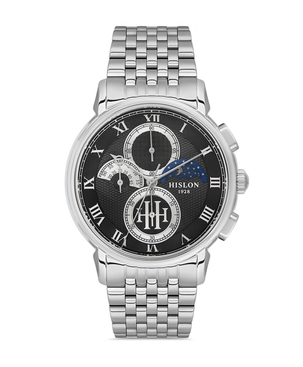 Hislon Mens Timeless TM143S-04SS