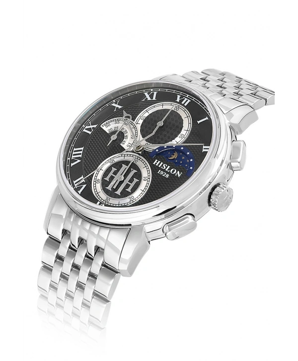 Hislon Mens Timeless TM143S-04SS