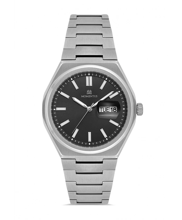 Momentus Mens Crown Master CM380S-04SS