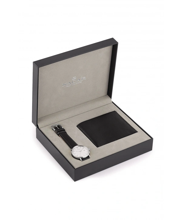 Nacar NC34-29B637-AWL1-SET Erkek Kol Saati