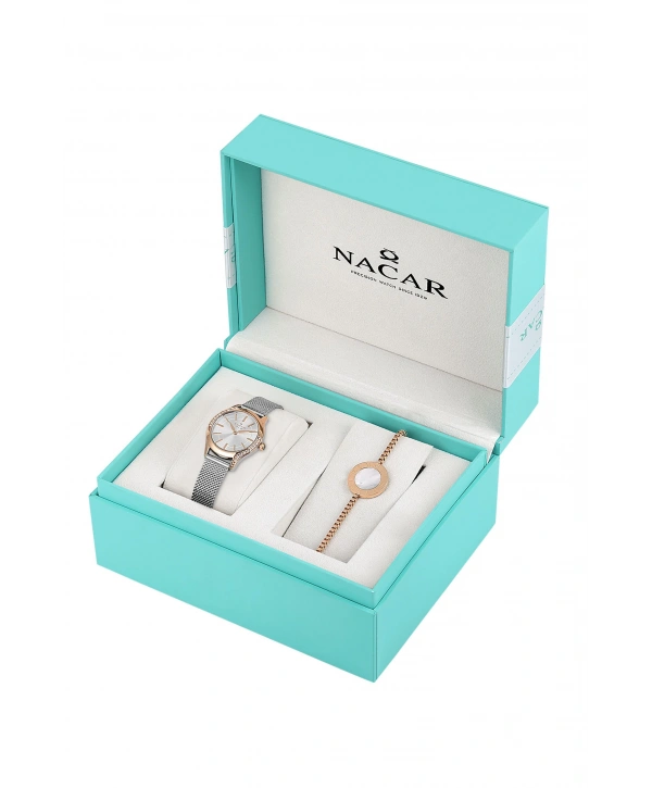 Nacar NC34-392020K-ESM-SET Kadın Kol Saati