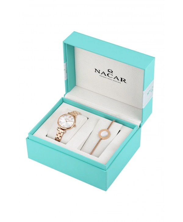 Nacar NC34-3921125-RSM-SET Kadın Kol Saati