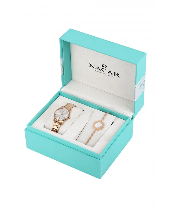 Nacar NC34-39B639-RSM-SET Kadın Kol Saati
