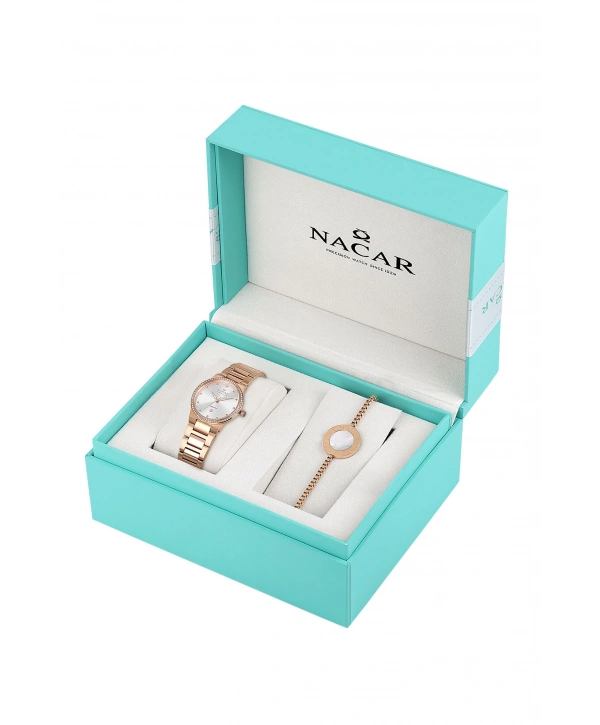 Nacar NC34-39B647-RSMS-SET Kadın Kol Saati