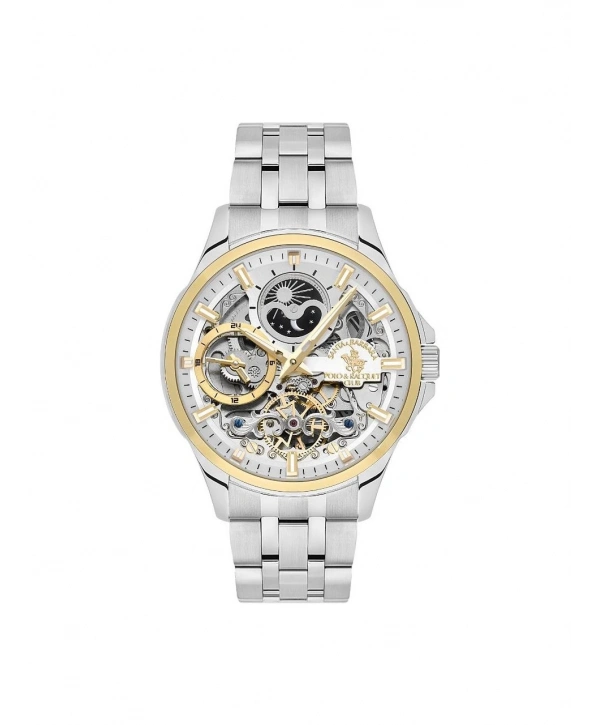 Santa Barbara Polo & Racquet Club Santa Barbara Polo Racquet Club SB.1.10531-5 Dual Time Otomatik Mekanizma Erkek Kol Saati