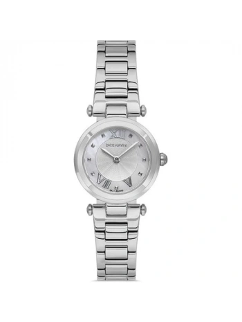 Dice Kayek DK.1.AG1350.01 Minimal Tasarım Çelik Kasa Çelik Kordon Metalik Renk Kadın Kol Saati