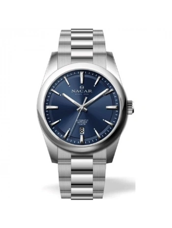Nacar NC08-29430248-ALM Otomatik Mekanizma Safir Çizilmez Cam Metalik Renk Erkek Kol Saati
