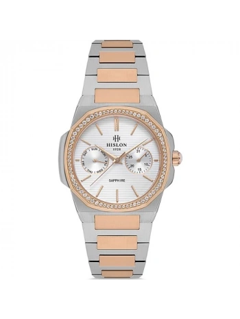 Hislon QT127T-10SR Kadın Kol Saati