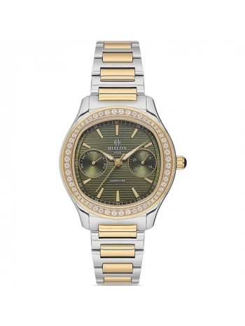 Hislon QT148T-15ST Kadın Kol Saati
