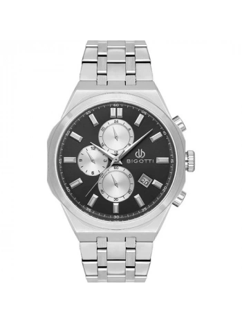 Bigotti BG.1.10567-2 Çelik Kaplama Fonksiyonlar Aktif Metalik Erkek Kol Saati