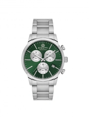 Bigotti BG.1.10576-4 Çelik Kaplama Fonksiyonlar Aktif Metalik Erkek Kol Saati