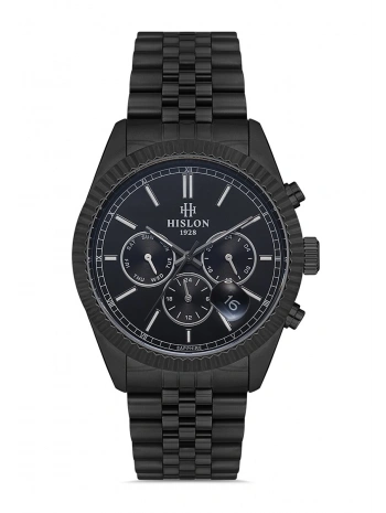 Hislon Mens Date DT117B-04SBS