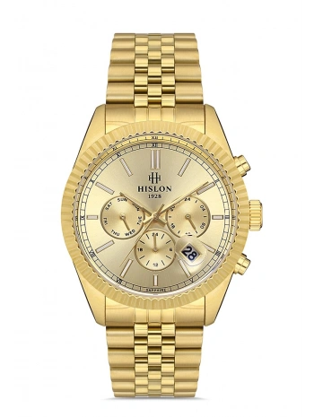 Hislon Mens Date DT117G-08SG