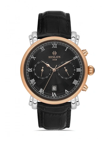 Hislon Mens Date DT204T-04BR