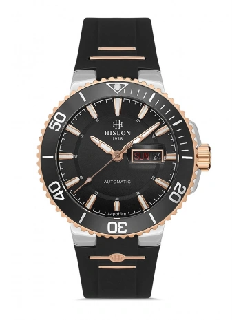 Hislon Mens Solid SD137T-04BR