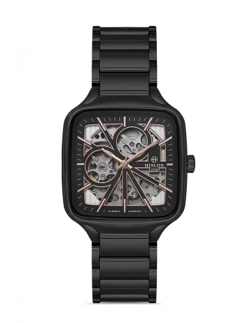 Hislon Mens Solid SD166B-04SR