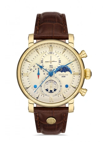 Hislon Mens Timeless TM105G-08KG