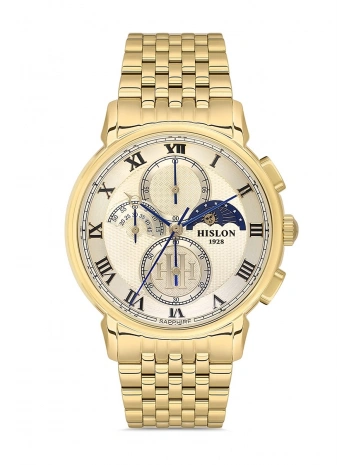 Hislon Mens Timeless TM143G-02SG