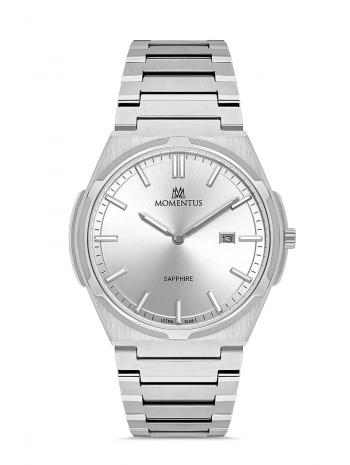 Momentus Mens Crown Master EM390S-02SS