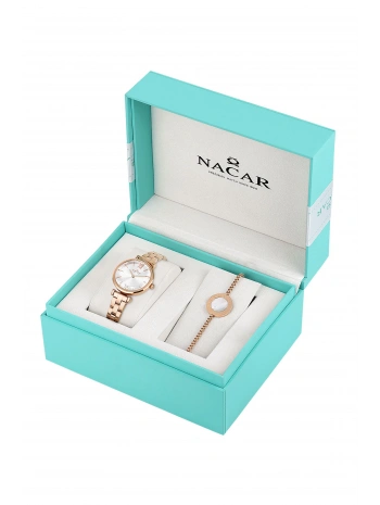 Nacar NC34-3921125-RSM-SET Kadın Kol Saati