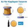 Guqqo Lazımlık Portatif Katlanabilir Taşınabilir Çocuk Tuvaleti, 80KG Taşıma Kapasiteli, Tabure, Sarı