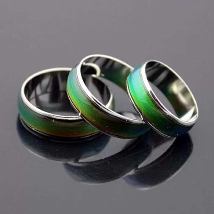 Ruh Haline Göre Renk Değiştiren Yüzük Unisex His Yüzüğü Mood Ring Hcz-Model YHNLL