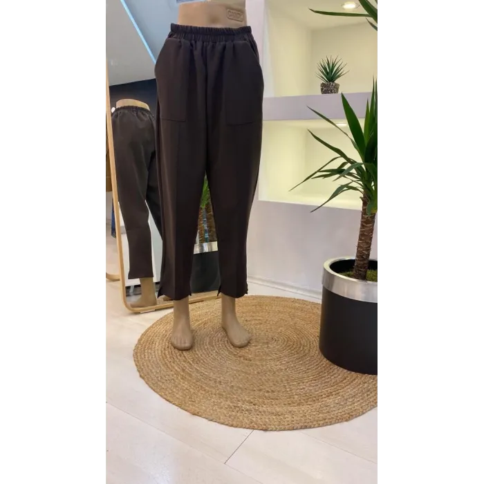 İnvee KAHVE Havuç Pantolon 6315