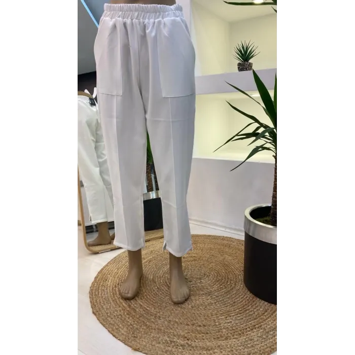 İnvee Ekru Havuç Pantolon