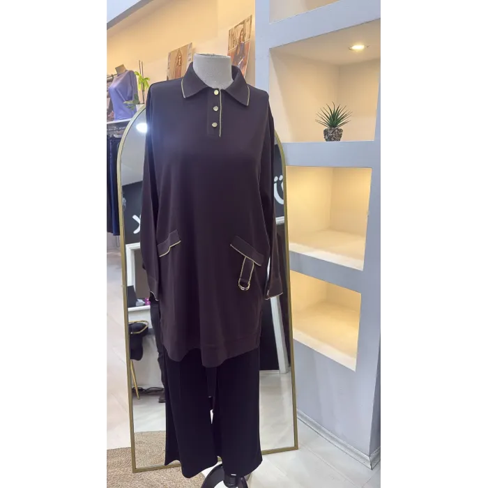 İnvee Tunik 7204 kahve