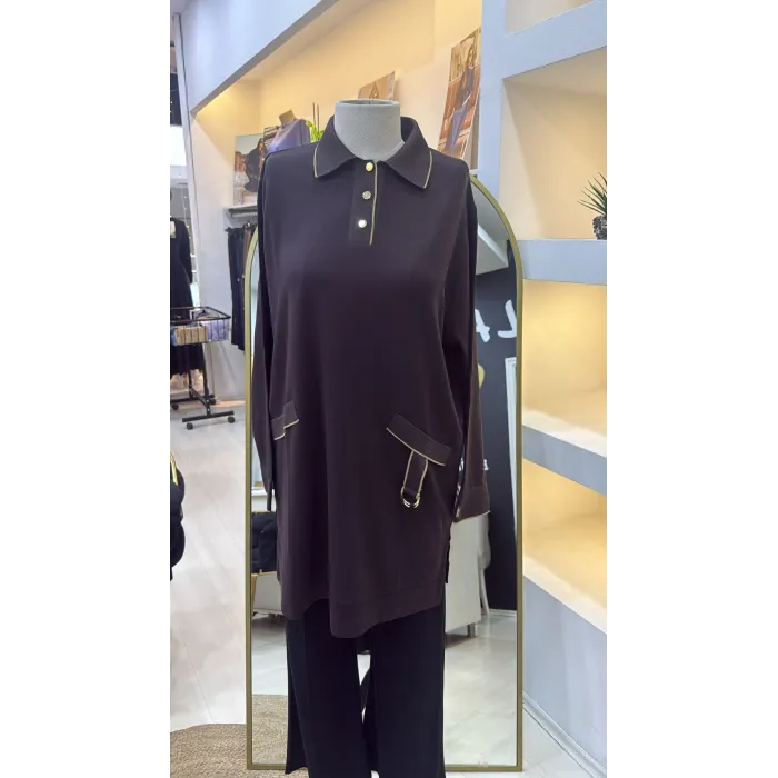 İnvee Tunik 7204 kahve