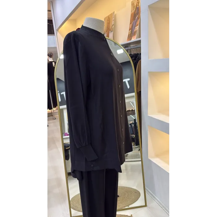 invee Elsa Gömlek siyah 7221