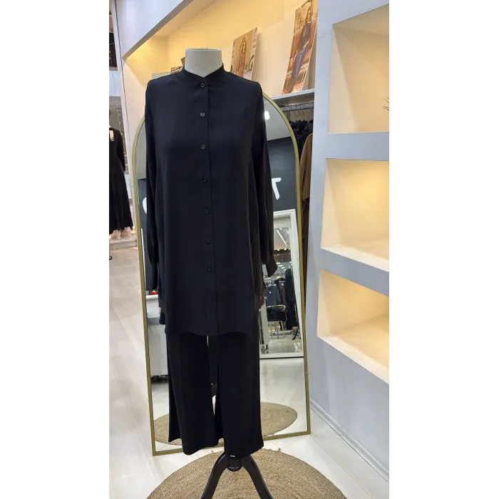 invee Elsa Gömlek siyah 7221