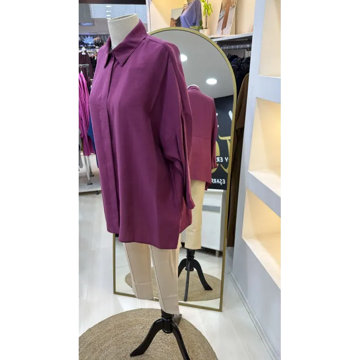 Nuss 3001 Gömlek - mürdum