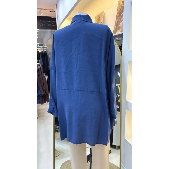 Nuss 3001 Gömlek - İNDİGO