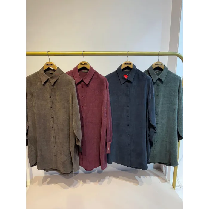 invee Terra Kadın Gömlek 7178 haki