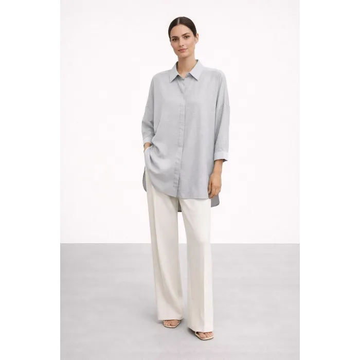 Nuss 3001 Gömlek - GRİ