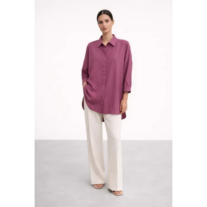 Nuss 3001 Gömlek - mürdum