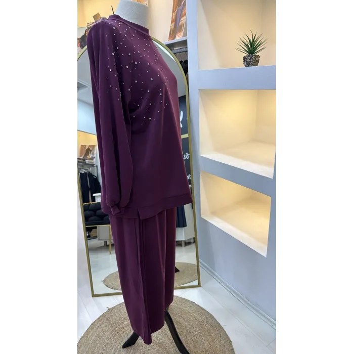 NUSS 1076 TAŞ DETAY TAKIM MURDUM