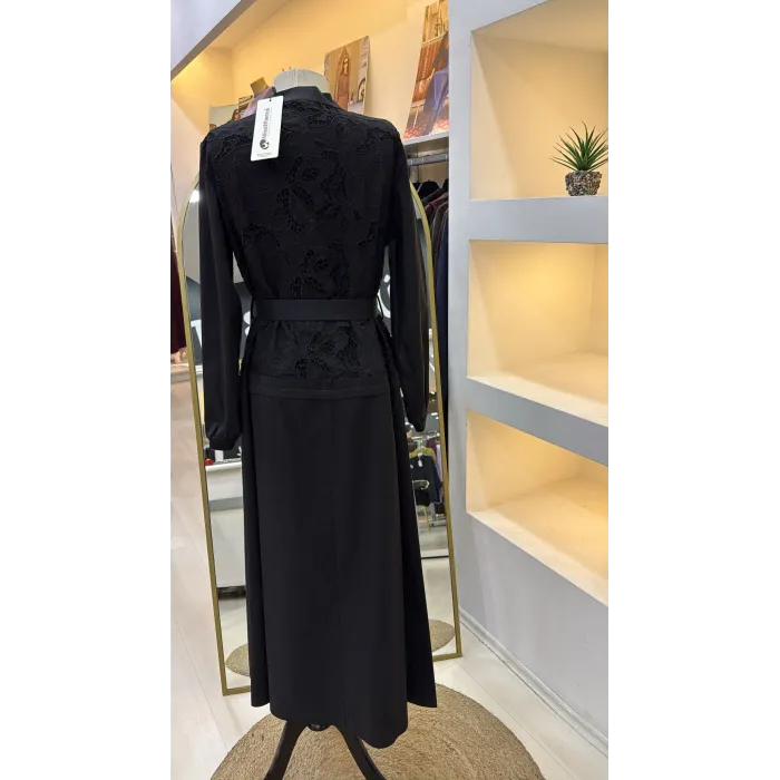 Misswhence Elbise 39803 SİYAH