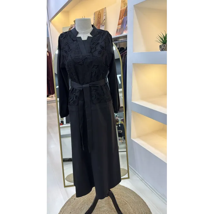 Misswhence Elbise 39803 SİYAH