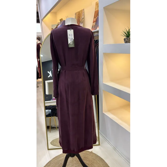 Misswhence Cupra İpek Elbise 39800 BORDO