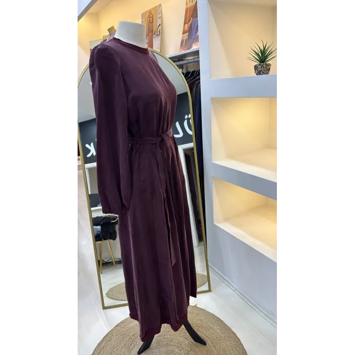 Misswhence Cupra İpek Elbise 39800 BORDO